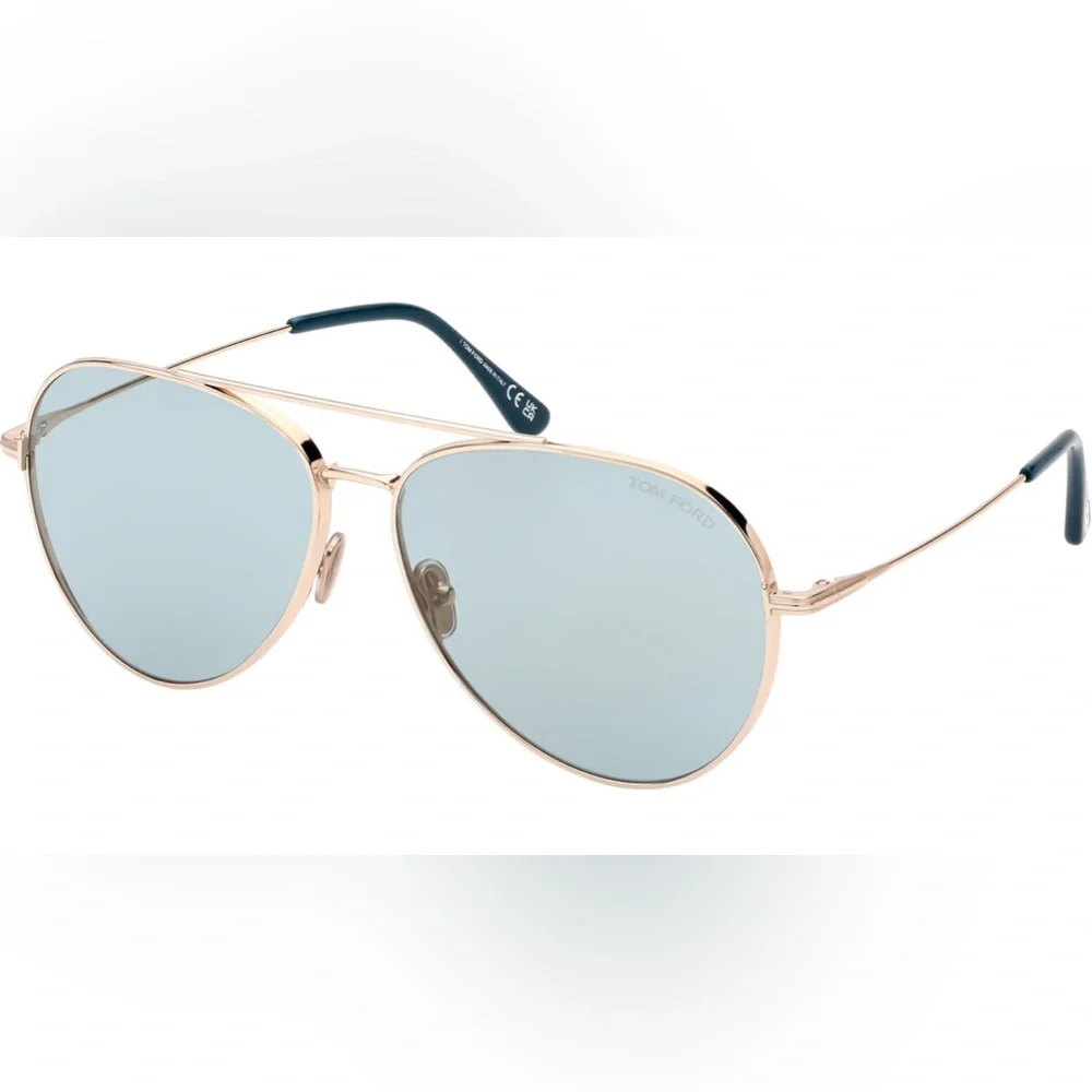 Tom Ford unisex 62mm aviator sunglasses Dashel-02 TF996 28x 62 14 145 NEW - Picture 1 of 12